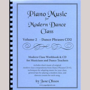 Piano Music for Modern Dance Class Vol 2 / Dance Phrases CD 2